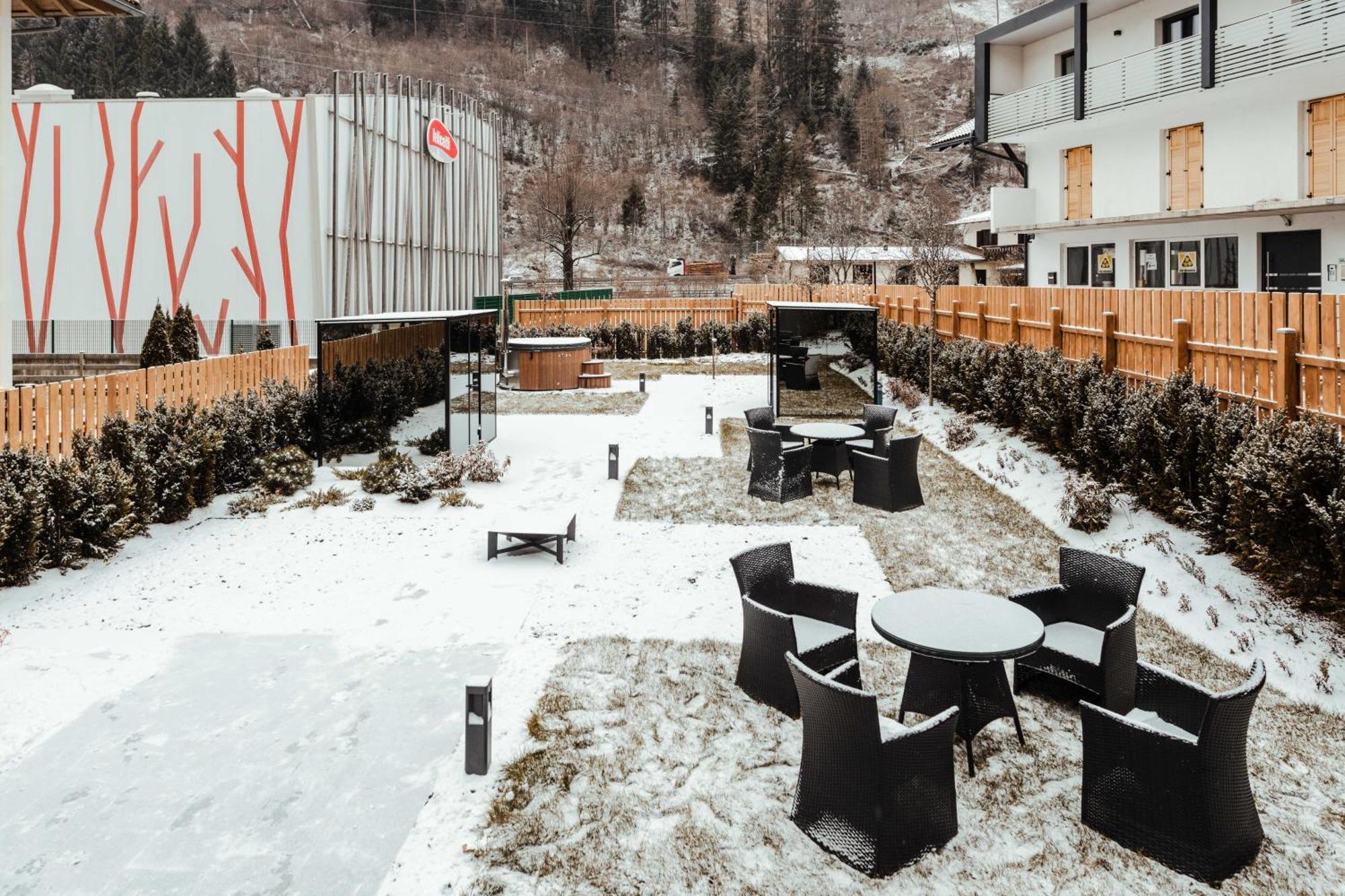Hotel Villa Meli Predazzo Exterior foto